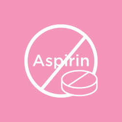 In general, aspirin is not recommended for use in children and adolescents less than 18 years of age.